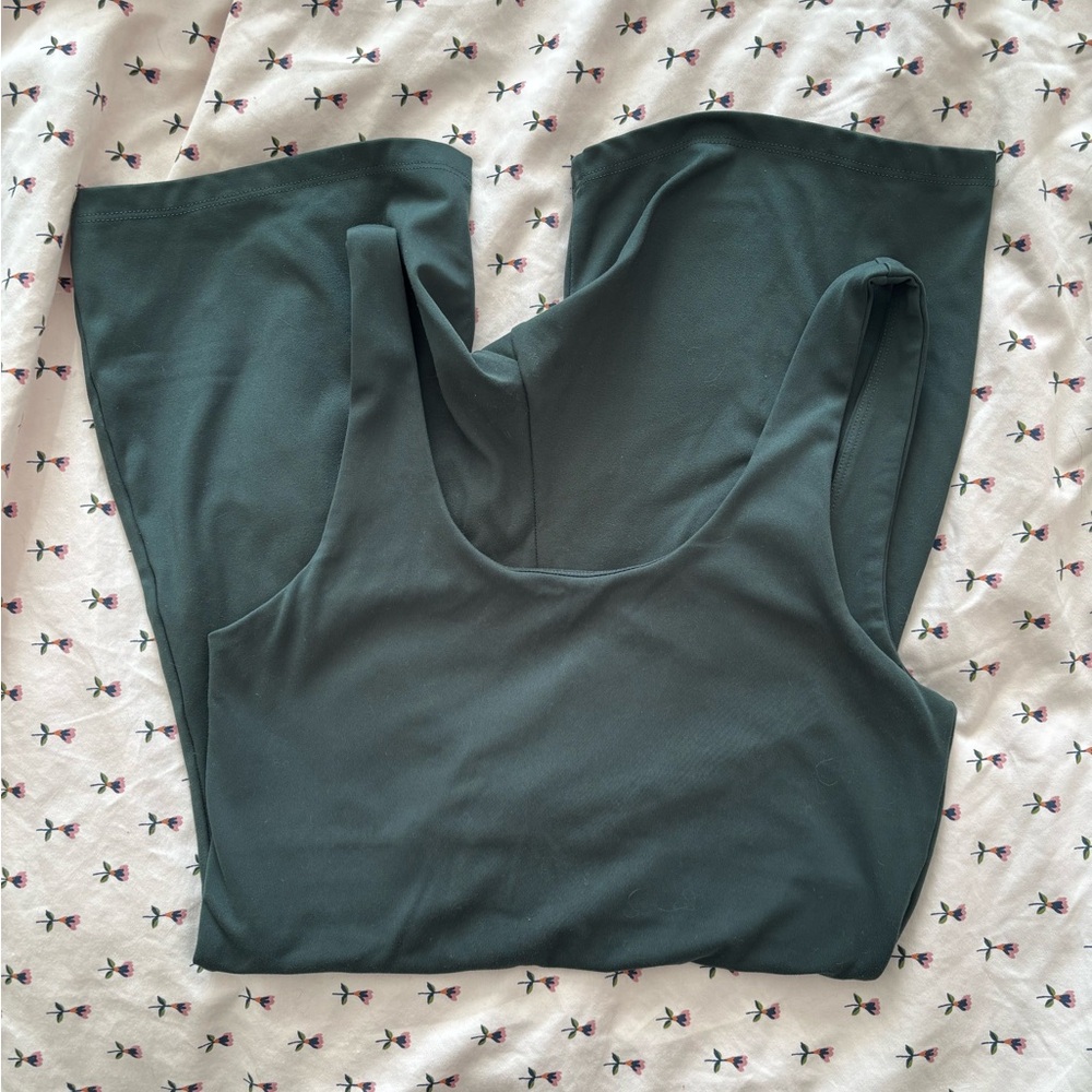 Girlfriend Collective Bike Unitard Green M